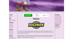 Desktop Screenshot of digimon-paradijs.nl